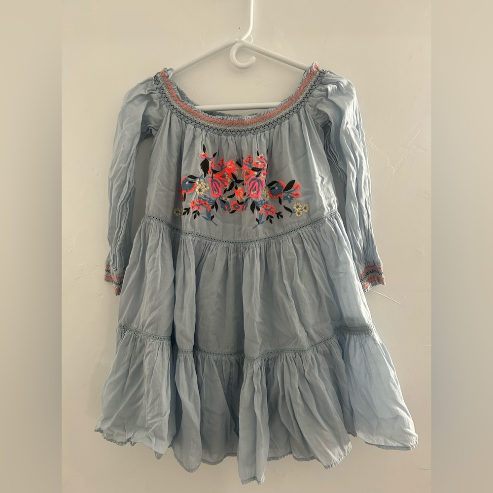 Free people embroidered dress